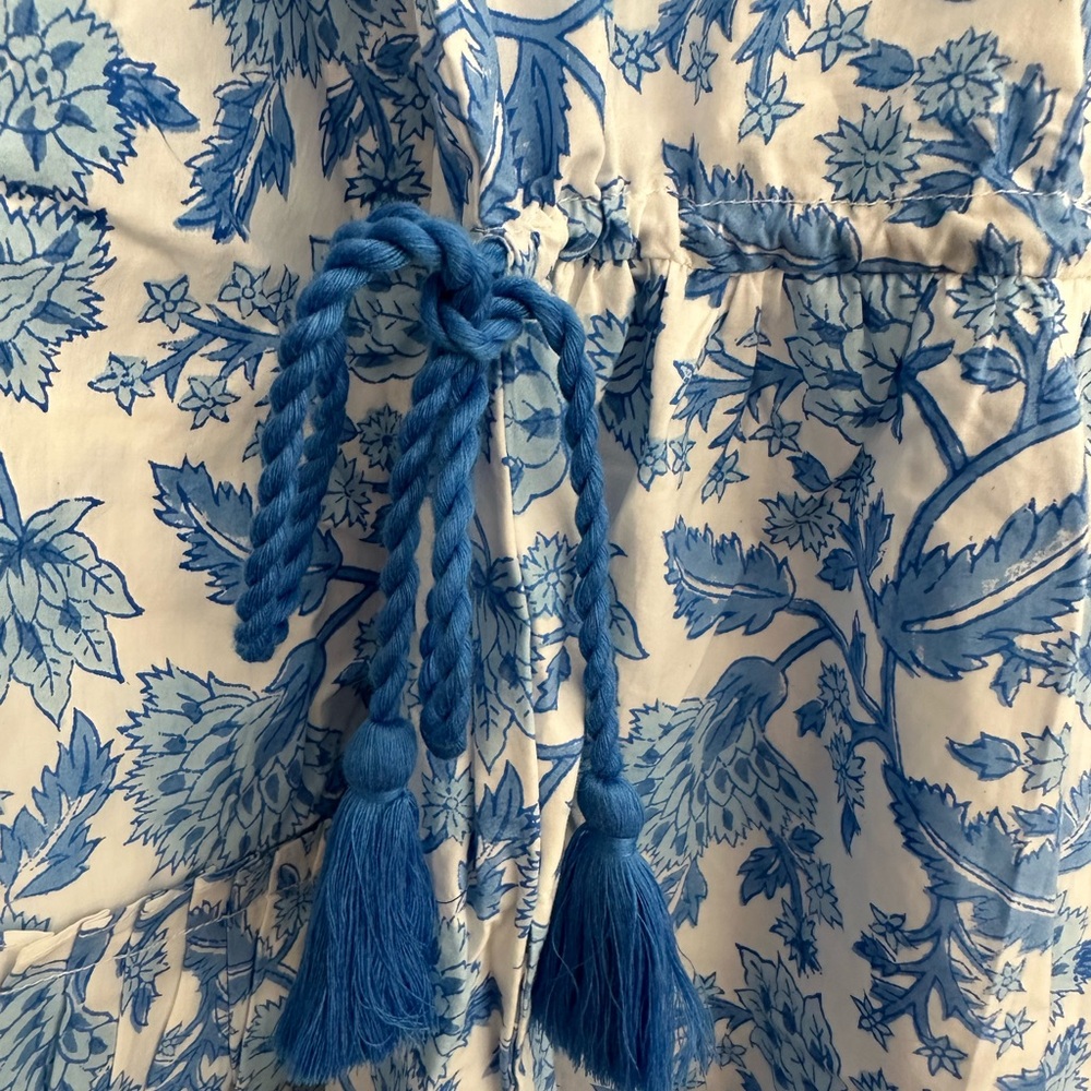 Tuckernuck x Pink City Prints Amelia dress. Ocean Jaal. S. NWT. - Picture 7 of 8